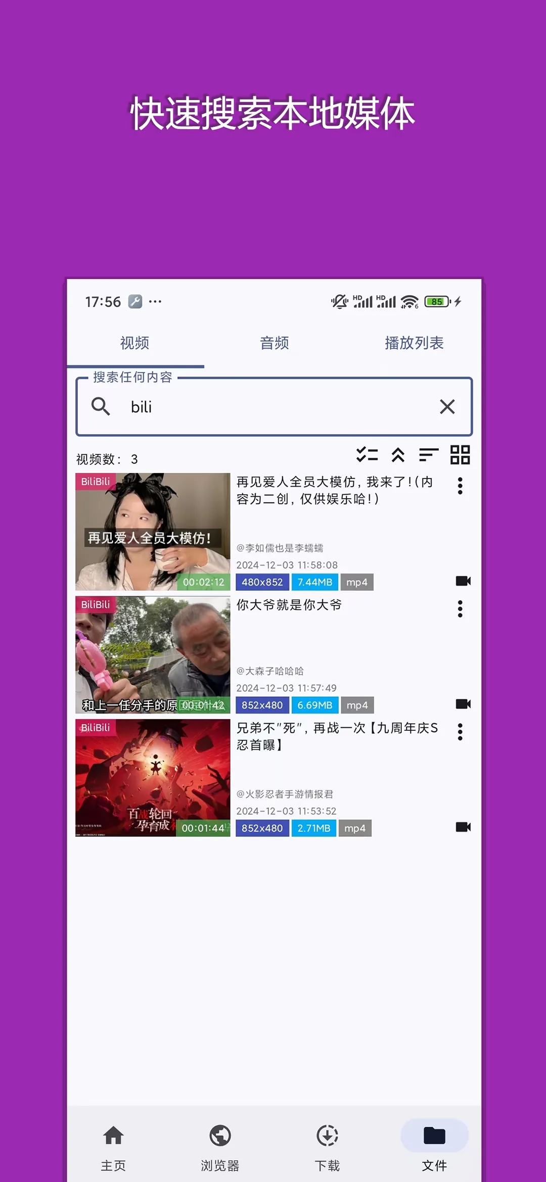 VidKeeper 真实截图 6